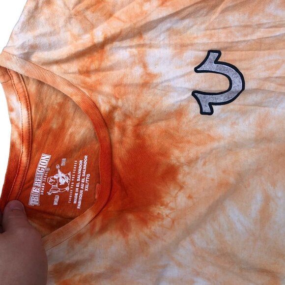 Vintage True Religion Buddha Logo Crew XXL Tie Dye - Picture 5 of 6